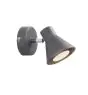 Nordlux Eik Wandleuchte Metall Grau | Geeignet für 1x GU10